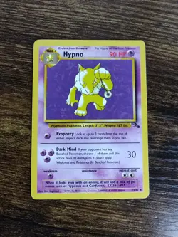 Pokemon Fossil Hypno 23/75 Non Holo NM - Image 2