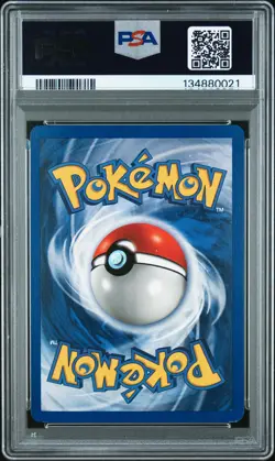 1999 POKEMON BASE SET UNLIMITED #4 CHARIZARD-HOLO PSA 8 - Image 2