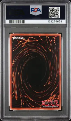 2025 YU-GI-OH! EARLY DAYS COLLECTION PROMO CARDS HARPIE'S FEATHER DUSTER PSA 8 - Image 2