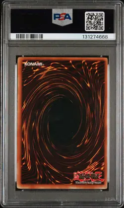 2006 YU-GI-OH! CYBERDARK IMPACT 1ST EDITION-ULTIMATE RARE CYBERDARK HORN PSA 7 - Image 2