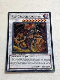 Red Dragon Archfiend - CT07-EN025 - Super Rare - Limited Edition Yugioh - Image 1