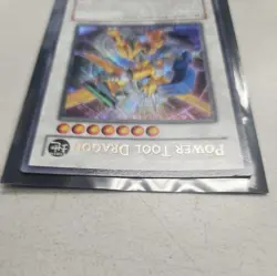 YUGIOH POWER TOOL DRAGON SECRET RARE CT06-EN001 LTD ED LP - Image 3