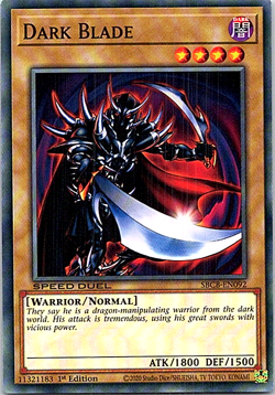 Dark Blade SBCB-EN092 Yu-Gi-Oh! Light Play 1st Edition - Image 1