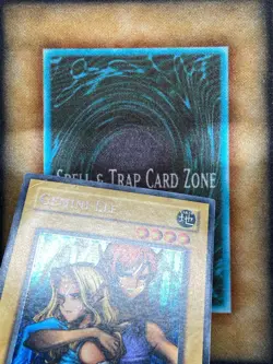 Yugioh Gemini Elf LON-000 Secret Rare 1st Ed MP - Image 3