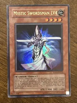 Mystic Swordsman LV4 SOD-EN012 Soul of the Duelist Unlimited Ultra Rare LP - Image 1