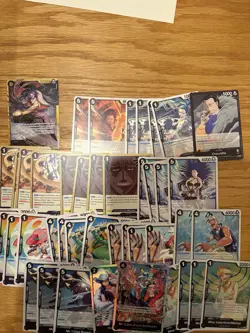 OP14 The Azure Sea's Seven Black Crocodile Deck - Image 1