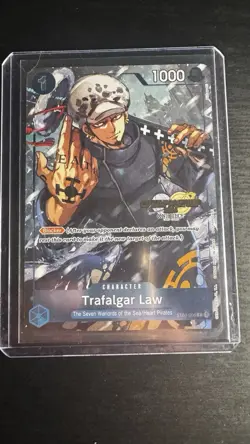 One Piece TCG Trafalgar Law ST03-008 (Championship 2024 Event Pack) Promo Foil - Image 1