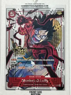 Monkey.D.Luffy ST01-012 3rd Anniversary Tournament - GRADEABLE - - Image 3