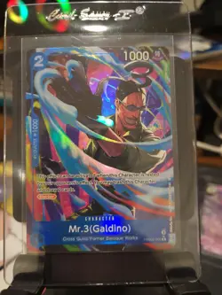 MR. 3 GALDINO - One Piece PRB02-009 - AA Alt Art Rare R - Premium Booster Vol. 2 - Image 1