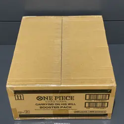 One Piece - OP-13 Carrying On His Will Booster Box SEALED Case - English - Image 1