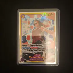 Monkey D Luffy EB02-001 SEC Full Art Holo - One Piece The Best Vol. 2 - English - Image 1