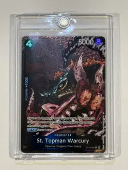 One Piece - OP13-089 - St. Topman Warcury (Alternate Art) English - Image 1
