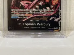 One Piece - OP13-089 - St. Topman Warcury (Alternate Art) English - Image 2