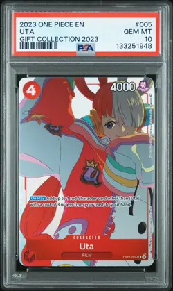 2023 ONE PIECE GIFT COLL 2023 #005 UTA PSA 10 - Image 1
