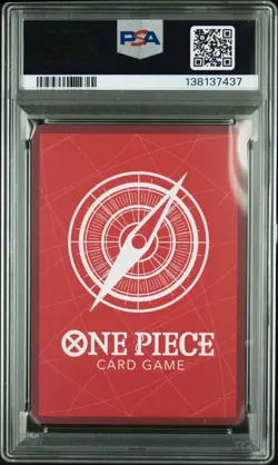 2025 ONE PIECE PROMOS DODGERS X ONE PIECE NIGHT #010 MONKEY D. LUFFY PSA 10 - Image 2