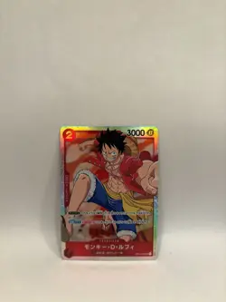 One Piece CCG Monkey D. Luffy Super Rare OP01-024 Japanese Near Mint/Mint - Image 1