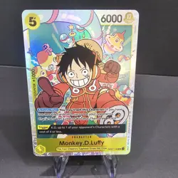 One Piece TCG | Monkey.D.Luffy OP07-109 SR 500 Years (PRB02 Reprint) NM - Image 1