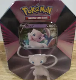 Pokemon Mew V Tin & Pokemon Go Pikachu Tin Sealed New Set Trading Card Game - Image 3