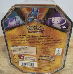 Pokemon Mew V Tin & Pokemon Go Pikachu Tin Sealed New Set Trading Card Game - Image 4