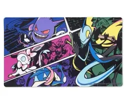 Pokemon Center Original Card Game Rubber Playmat Midnight Agent - Image 1
