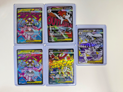 POKEMON MEGA DREAM EX LOT OF 5 MAR Cards Diance Froslass Eelektross Scrafty - Image 1