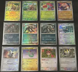 Prismatic Evolutions, Black Bolt, & White Flare Poke Ball Holos Bundle 70 Cards - Image 1