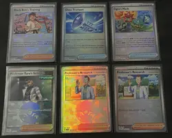 Prismatic Evolutions, Black Bolt, & White Flare Poke Ball Holos Bundle 70 Cards - Image 2