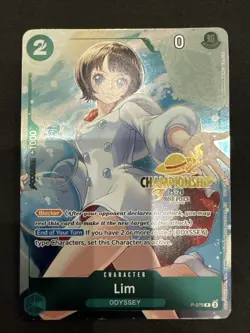 One Piece Card Game - Lim - 25-26 championship pack promo - P-079 (Auction 1) - Image 1