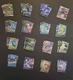 227 Lot Pokemon TCG Chinese Card RR RRR VMAX Gengar Umbreon Rayquaza Mew -JL89 - Image 1
