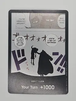 DON!! Card Special | Don!! Card Black & White (Crocodile) | One Piece - NM - Image 1