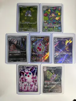 Pokemon TCG Japanese Mega Dream Ex and Inferno X 7 Card Lot - NM AR - Image 1