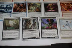 MTG 14 8th 9th edition red green demolish burn uncommons magic card lot MP - Image 2