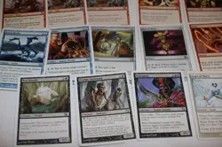 MTG 14 8th 9th edition red green demolish burn uncommons magic card lot MP - Image 3