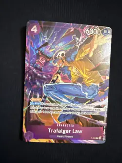 Trafalgar Law (Illustration Box Vol.6) P-093 One Piece Promotion Cards Foil - Image 1