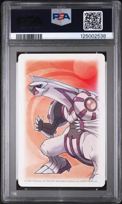 2007 POKEMON PEARL VERSION PLAYING CARDS ACE OF DIAMONDS PIKACHU PSA 8 - Image 2