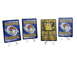 1 Pokemon Pikachu Gold Metal Card 58/102 Celebrations 25th Anniversary READ - Image 1