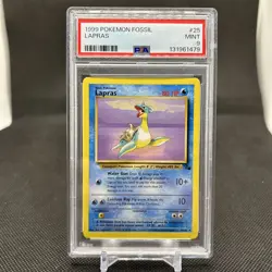 PSA 9 - Pokemon Card - Fossil 25/62 - LAPRAS (rare) - MINT - Image 1