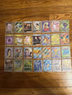 28 Card Pokemon 151 Lot Ft SIRs Promos Urs IRs - Image 1