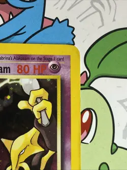 Pokemon Sabrina's Alakazam Gym Challenge Holo Foil Card 16/132 MP - Image 5