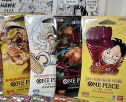 One Piece Card Game Sleeved Booster Pack Complete Set OP 01 to OP 13 + PRB 01 02 - Image 3