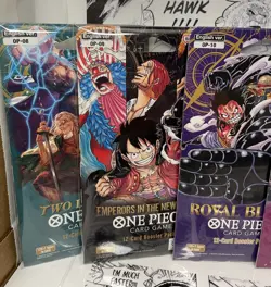 One Piece Card Game Sleeved Booster Pack Complete Set OP 01 to OP 13 + PRB 01 02 - Image 4
