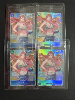 One Piece Card Nami P-112 Promo Mini Tin Pack Set Vol.2 Asia Exclusive (Playset) - Image 1