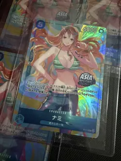 One Piece Card Nami P-112 Promo Mini Tin Pack Set Vol.2 Asia Exclusive (Playset) - Image 2