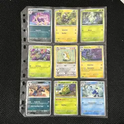 Old Pokemon Cards VINTAGE Rare Collection binder Pages Holo WOTC 1999 TCG 🔥 - Image 3