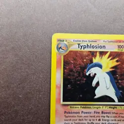 Typhlosion 18/111 Pokemon Neo Genesis Holo Rare Card - HP - Image 2