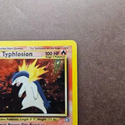 Typhlosion 18/111 Pokemon Neo Genesis Holo Rare Card - HP - Image 3