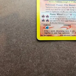 Typhlosion 18/111 Pokemon Neo Genesis Holo Rare Card - HP - Image 4