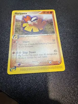 Pokemon TCG Card - Hariyama EX Ruby and Sapphire 33/109 - Regular Uncommon - NM - Image 3