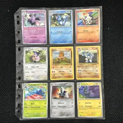 Old Pokemon Cards VINTAGE Rare Collection binder Pages Holo WOTC 1999 TCG 🔥 - Image 3