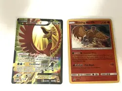 [2 Card Lot] Pokemon Ho-Oh Card Collection - Image 1